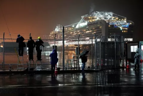 Diagnostican con el COVID-19 a un colombiano miembro de la tripulación del crucero Diamond Princess 