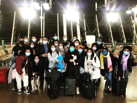 Panameños retornan de China tras brote de coronavirus