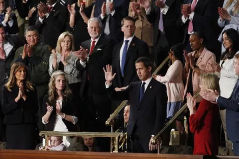Juan Guaidó recibe espaldarazo de Donald Trump que promete más medidas contra Maduro