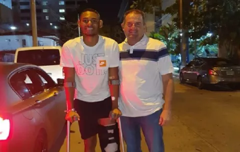 Ismael Díaz  empezó una nueva lucha tras someterse a otra operación en la rodilla