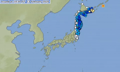 Terremoto de 7.0 grados estremece Japón y algunas islas del sur