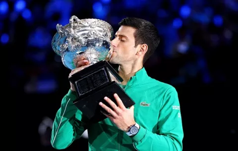  Novak Djokovic gana por octava vez  el Abierto de Australia 