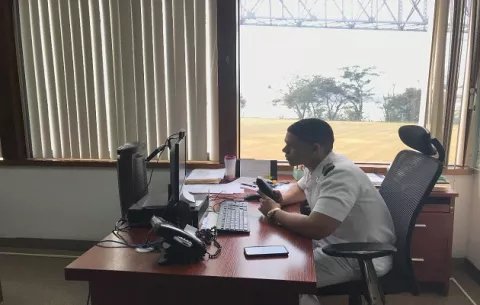 Naviera europea entrevista a cadetes de la Universidad Marítima Internacional de Panamá para embarque 