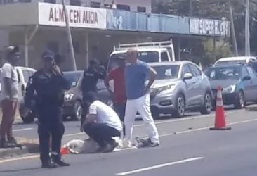 Dos atropellos cerca de los pasos peatonales en Chame