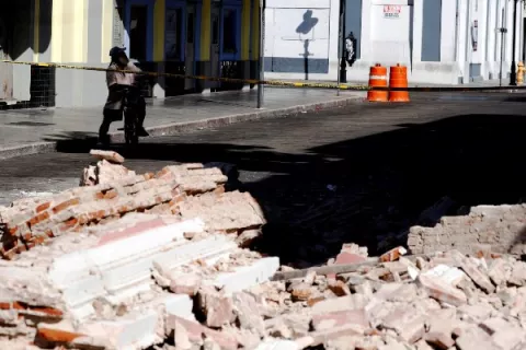 Una  réplica de magnitud 5 remeció el sur de Puerto Rico sin causar heridos