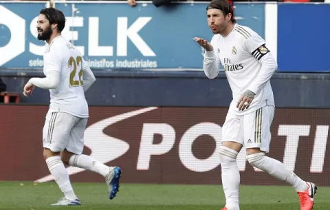 Real Madrid saca la casta de líder frente al Osasuna