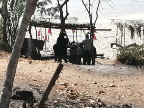 Rescatan cuerpo en playa Corona en el distrito de San Carlos