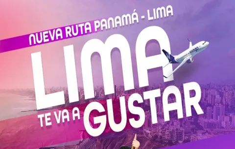 Wingo anuncia su nueva ruta Panamá-Lima con tarifas desde $115 ida y vuelta