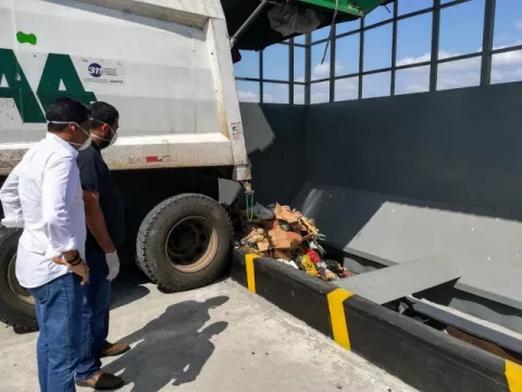 Centro de disposición  permitirá que se aumente la frecuencia de los camiones recolectores de basura