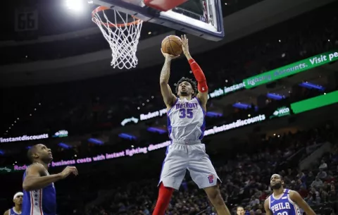 Jugador de los Pistons, enojado por informar que dio positivo en coronavirus