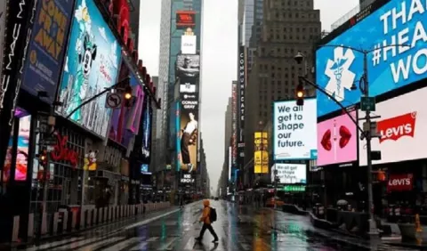 Nueva York sufriría catástrofe económica por el   coronavirus 