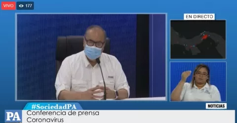 [EN VIVO] Gobierno presenta informe de últimos casos de COVID-19 en Panamá