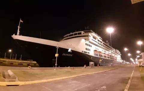 Coronavirus en Panamá: Canal de Panamá facilita tránsito a los cruceros Zaandam y Rotterdam por razones humanitarias