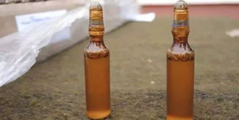 Dictarán sentencia a sujeto por intentar traficar droga líquida a Estados Unidos