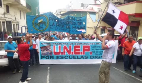 Docentes  detienen movilización  programada para este miércoles 11 de marzo