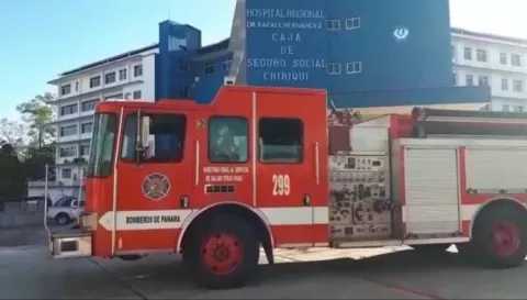 Cafetera causó humo en el cuarto piso del hospital Rafael Hernández