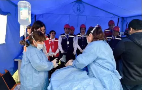 Coronavirus en Panamá: Minsa inicia instalación de módulos para atender a paciente con COVID-19