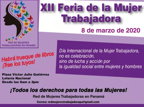 #8M Conmemoración al Día Internacional de La Mujer trabajadora en Panamá 