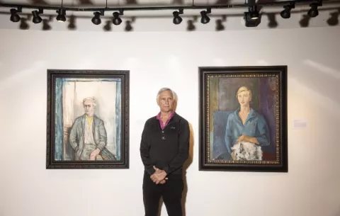 Exhiben obras de arte falsificadas de Elmyr de Hory
