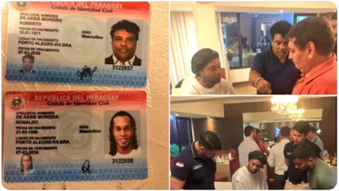 Los memes se burlan del arresto de Ronaldinho en Paraguay