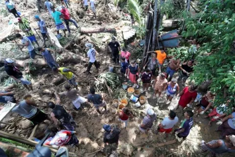 Ascienden a 39 los muertos y a 41 los desaparecidos por fuerte temporal en Brasil