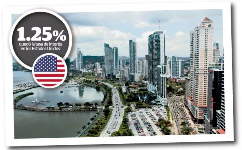 Caída en tasas de interés alentaría a  la economía de Panamá