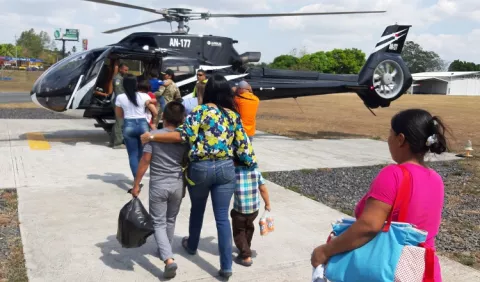 Grupo de  víctimas de una secta vuelven a su hogar en El Terrón 