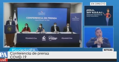 [EN DIRECTO] Informe de actualización de casos de coronavirus en Panamá