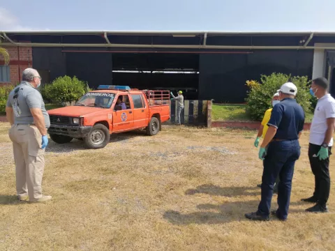 Hay dos plantas para empacar y almacenar productos en Coclé para apoyar el plan 'Panamá Solidario'