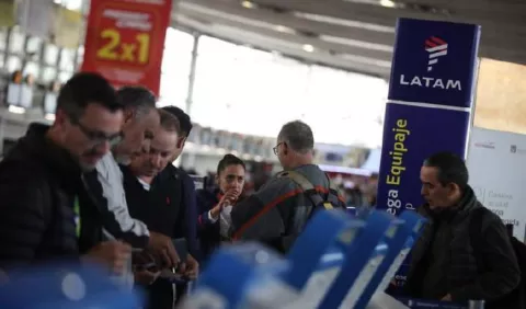 Aerolínea Latam solo operará el 5 por ciento ante pandemia
