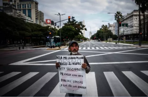 Caen un 50% las ventas en los comercios en Argentina