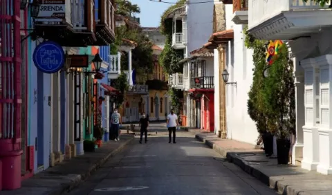 Cartagena refleja la crisis del turismo  que se vive en Colombia