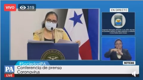 [EN VIVO] Conferencia de prensa sobre últimos casos de COVID-19 en Panamá