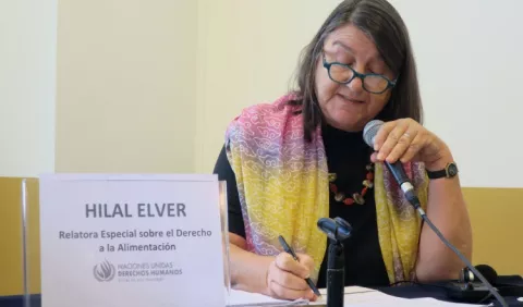 Relatora de la ONU reclama  solución ante cierre de los mercados