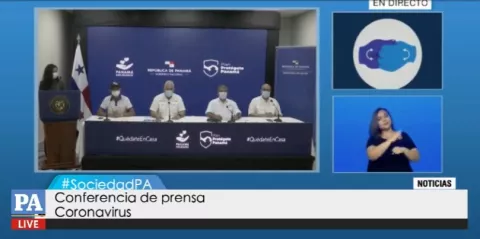 [EN DIRECTO] Gobierno presenta informe de últimos casos de coronavirus en Panamá