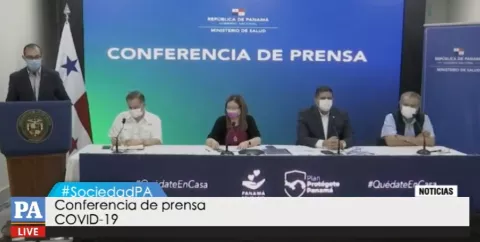 [EN DIRECTO] Informe de actualización de casos de coronavirus en Panamá