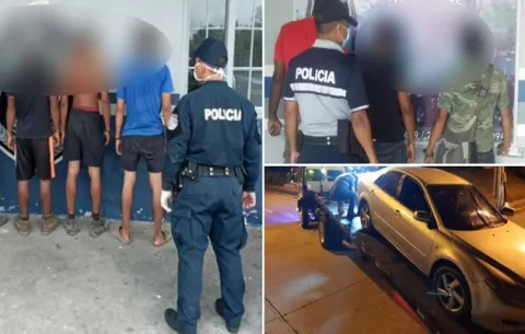 Menores en las calles, armas y licor son decomisados durante cuarentena absoluta por COVID-19