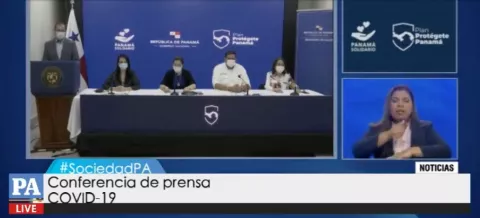 [EN DIRECTO] Gobierno presenta informe de actualización de casos de coronavirus en Panamá