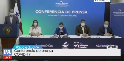 [EN DIRECTO] Gobierno presenta informe de últimos casos de coronavirus en Panamá