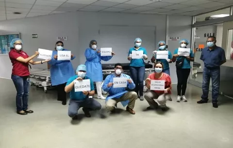 Caída de la curva epidemiológica del COVID-19 podría comenzar el 15 de abril
