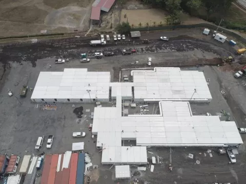 Hospital modular podría estar listo para el 20 de abril