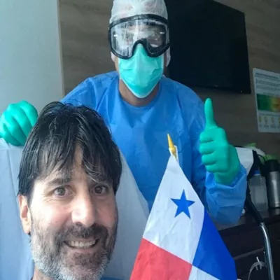 Testimonio de un doctor panameño: 'Vencimos el coronavirus después de la batalla más dura de mi vida'