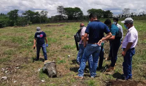 Inspección confirma que unos seis hitos fueron removidos en la frontera entre Panamá y Costa Rica