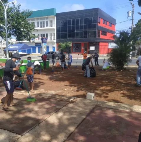 Policía Nacional de La Chorrera habilita espacio para infractores del toque de queda
