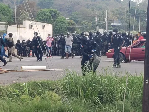 Detenidos por cerrar las calles en La Pesa de La Chorrera enfrentarán a un juez de garantías del Sistema Penal Acusatorio