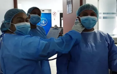 Personal de salud no se contagió de COVID-19 en hospitales