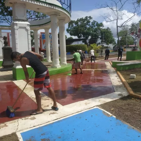 Municipio de Chame también aplica el trabajo comunitario para los infractores del toque de queda