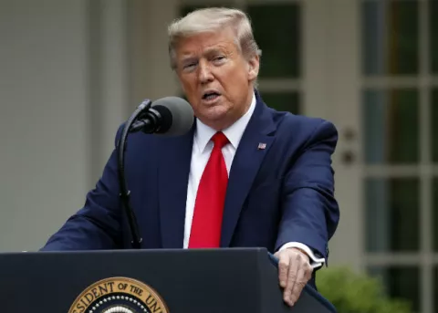 Trump ordena suspender los fondos de Estados Unidos a la OMS
