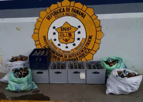 Decomisan gran cantidad de cervezas dentro de una residencia en Changuinola  