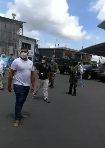 Transportistas de carga panameña cierran la frontera de Paso Canoas,  tras la decisión  del gobierno de Costa Rica de limitar el ingreso